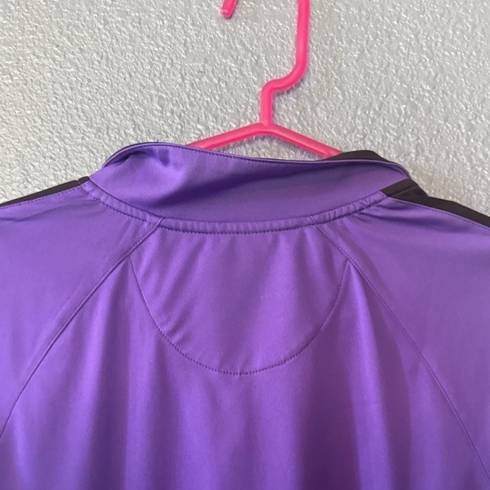 Women's Purple Polo Shirt - Picture 4 of 5